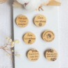 Magnets "Positive attitude" lot de 6 ou individuels