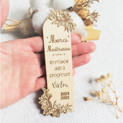 Marque page, cadeau à offrir aux maîtres/maîtresses