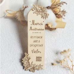Marque page, cadeau à offrir aux maîtres/maîtresses