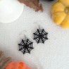 Boucles d'oreilles Halloween en bois