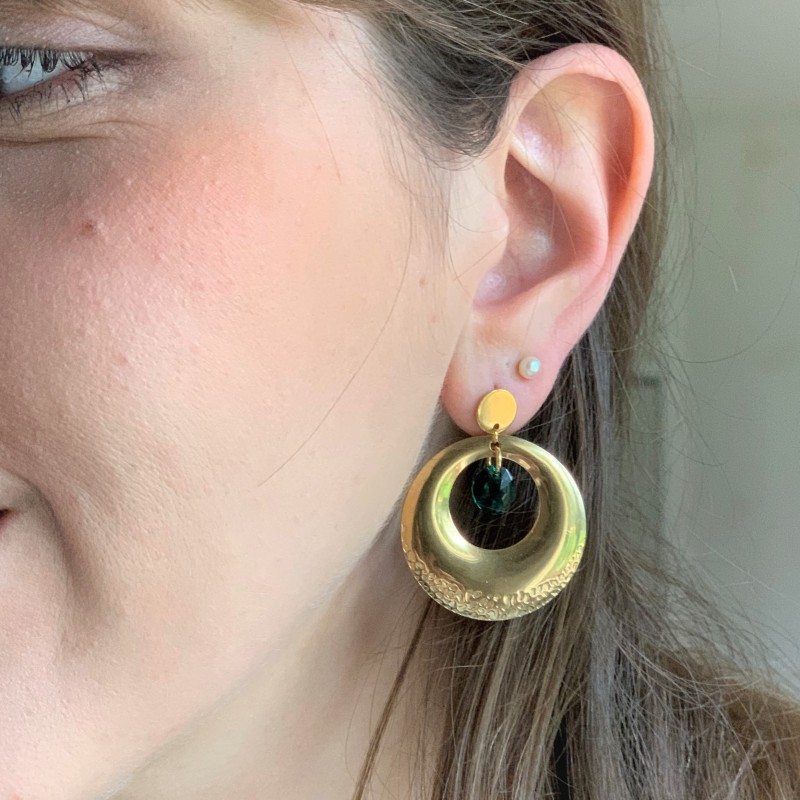 Boucles d'oreilles Mao