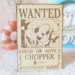 Marque page, décoration personnages One Piece