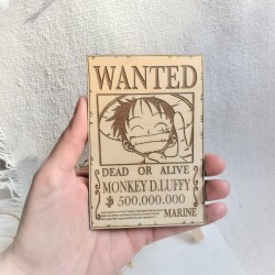 Marque page, décoration personnages One Piece