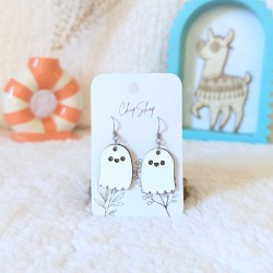 Boucles en bois Halloween