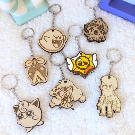 Porte-clés personnage