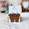 Boucles d'oreille cerf