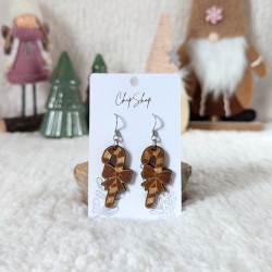 Boucles d'oreille sucre d'orge