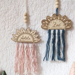 Suspension décoration prénom