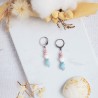 Boucles d'oreille Prune